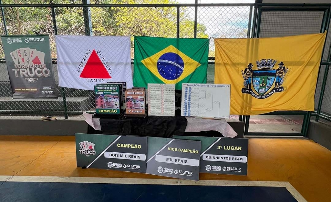 1º Torneio de Truco de Prudente de Morais reúne competidores e anima o domingo no Ginásio José Mano Soares - (Cheiro).