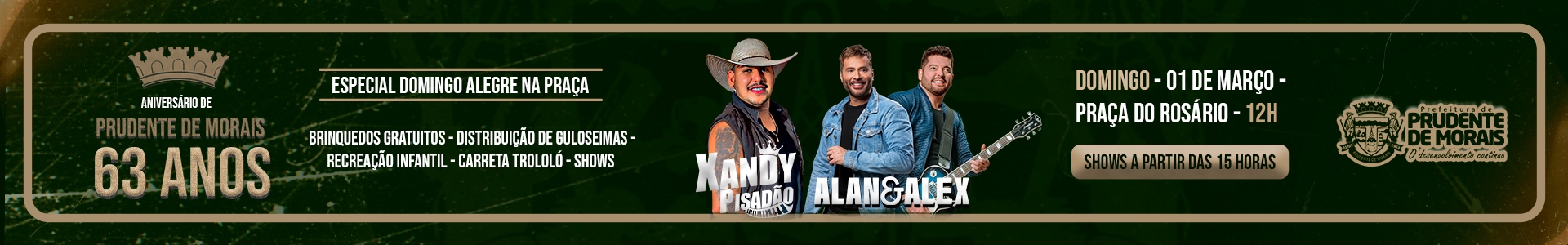 ANIVERSÁRIO DE PRUDENTE