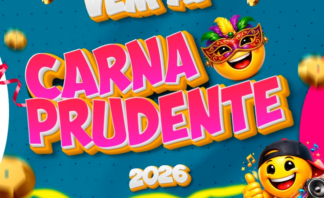 Carna Prudente 2026 promete alegria, diversidade e programação para todas as idades